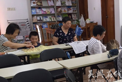 飛英:居家養老活動室,夏日居民好去處