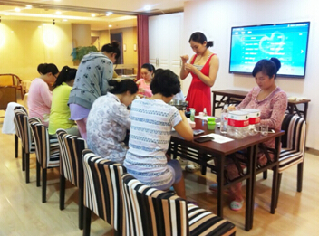 臺美家月子中心手工DIY課堂