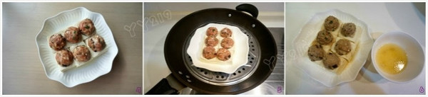 【廚藝課堂】:肉丸蒸豆腐