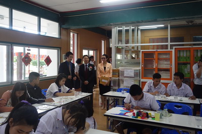 駐清邁總領事巢小良出席南邦嘎拉婭尼學校孔子