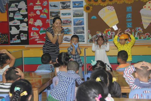 寶雞幼兒園培養幼兒安全防護意識（組圖）